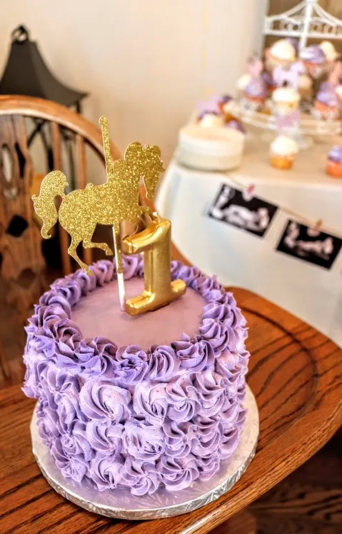 Kara's 1st Birthday Smash Cake