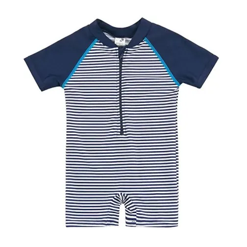 Sansi Kids Boy Girl Swimsuit One Piece Surfing Suits Beach Swimwear Rash Guard